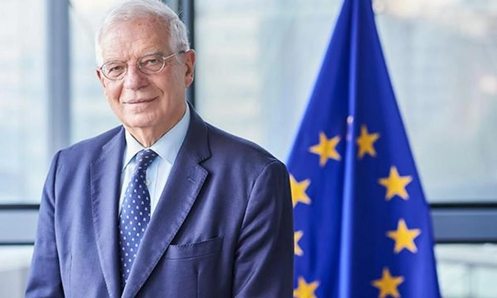 Συνάντηση Μπορέλ - Ολγκίν: Πλήρης στήριξη της ΕΕ στην απεσταλμένη του ΓΓ του ΟΗΕ για το Κυπριακό